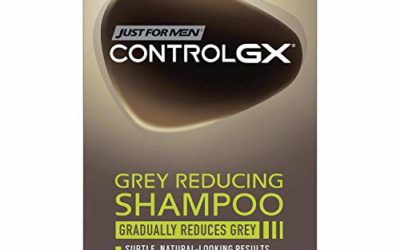 Just For Men Control GX Grey Reducing Shampoo, Gradually Colors Hair, 4 Ounce