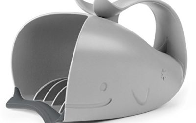 Skip Hop Moby Bath Rinse Cup: Tear-free Waterfall Rinser, Grey