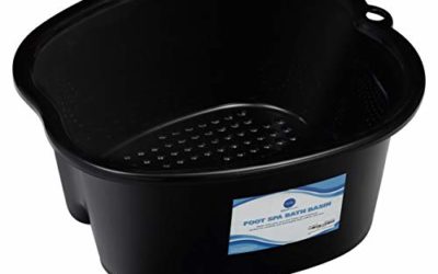 Foot Soaking Bath Basin – Large Size for Soaking Feet | Pedicure and Massager Tub for At Home Spa Treatment | Callus, Fungus, Dead Skin Remover