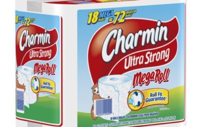 Charmin Ultra Strong, Mega Rolls, 6 Count Pack (Pack of 3) 18 Total Rolls  [Amazon Frustration-Free Packaging]