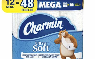 Charmin Ultra Soft Toilet Paper Mega Rolls, 12 ct
