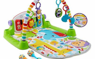 Fisher-Price Deluxe Kick & Play Piano Gym & Maracas