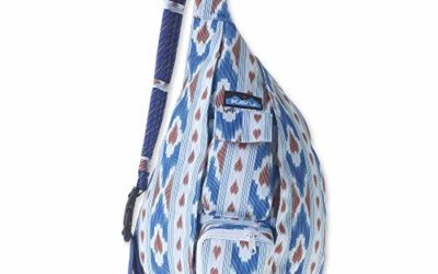 KAVU Original Rope Sling Bag Polyester Crossbody Backpack – River Ikat