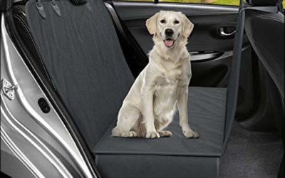 Active Pets Dog Back Seat Cover Protector Waterproof Scratchproof Hammock for Dogs Backseat Protection Against Dirt and Pet Fur Durable Pets Seat Covers for Truck’s & SUVs (XL Black)