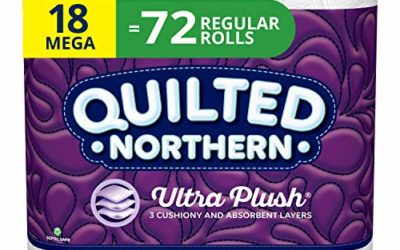 Quilted Northern Bathroom Tissue, Pack of 18, White 18 Count