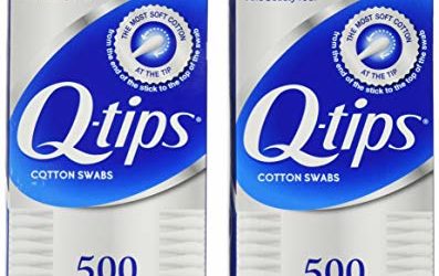 Q-tips Cotton Swabs 500 ea (Pack of 2)