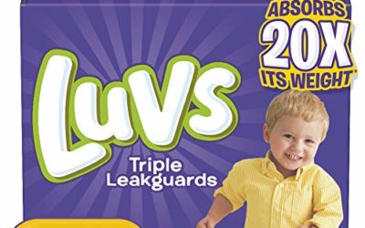 Diapers Size 5, 148 Count – Luvs Triple Leakguards Disposable Baby Diapers, ONE MONTH SUPPLY