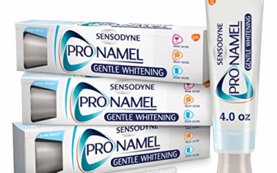 Sensodyne Pronamel Gentle Teeth Whitening Enamel Toothpaste for Sensitive Teeth, to Reharden and Strengthen Enamel, Alpine Breeze – 4 Ounces (Pack of 3)