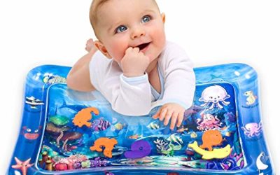 Infinno Tummy Time Mat Baby Water Play Mat, Activity Center, Stimulate Your Baby's Growth, Baby Toys, 3 to 24 Months, 26&rdquo;x20&rdquo;