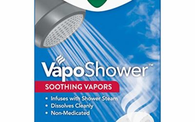 Vicks VapoShower, 12ct Shower Bomb Tablets, 4 Boxes of 3 Tablets, Soothing Vicks Vapor Steam Aromatherapy with Eucalyptus and Menthol