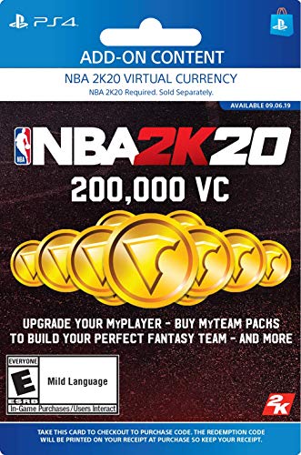 NBA 2K20: 200000 VC Pack – [PS4 Digital Code]