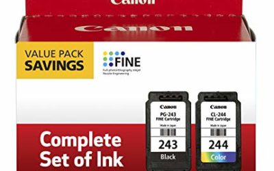 Canon PG-243/ CL-244 Ink Multi pack, Compatible to TR4520, MX492, MG2520, MG2922, TS302 and TS202 Printers