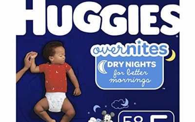 Huggies Overnites Nighttime Diapers, Size 5, 58 Ct