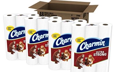 Charmin Ultra Strong Toilet Paper, 48 Count, Pack of 4