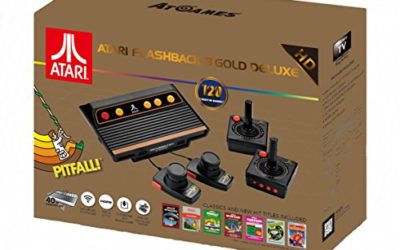 Atari Flashback 8 Gold Console HDMI 120 Games 2 Wireless Controllers