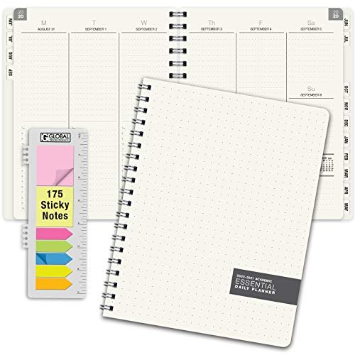 Essential 8.5×11 Monthly & Weekly 2020-2021 Planner – (8.5×11 – June 2020 Through July 2021)