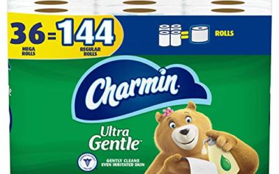 Charmin Ultra Gentle Toilet Paper, 36 Mega Rolls = 144 Regular Rolls