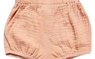 LOOLY Unisex Baby Girls Boys Cotton Linen Blend Bloomer Shorts ,66,Pink