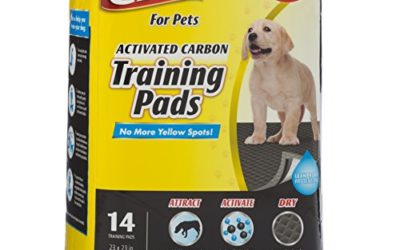 Glad for Pets Black Charcoal Puppy Pads | Puppy Potty Training Pads That ABSORB & NEUTRALIZE Urine Instantly | New & Improved Quality, 14 count