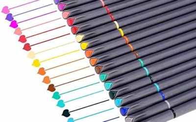 iBayam Journal Planner Pens Colored Pens Fine Point Markers Fine Tip Drawing Pens Porous Fineliner Pen for Bullet Journaling Writing Note Taking Calendar Coloring Art Office School Supplies, 18 Colors