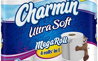Charmin Ultra Soft Toilet Paper 12 Mega Rolls = 48 Regular Rolls