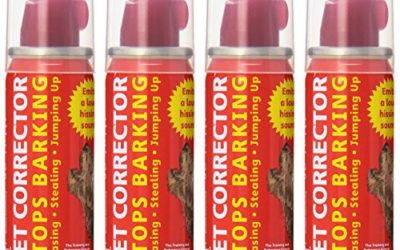 The Company of Animals Pet Corrector Spray for Dogs, Dog Training Spray to Stop Barking and Unwanted Behaviors, Pet Deterrent and Training Spray, 30 ml, 4 Pack