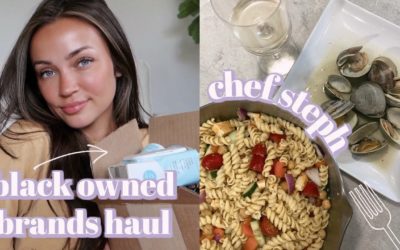 BLACK OWNED BRANDS HAUL + MORE SUMMER RECIPES W/CHEF STEPH