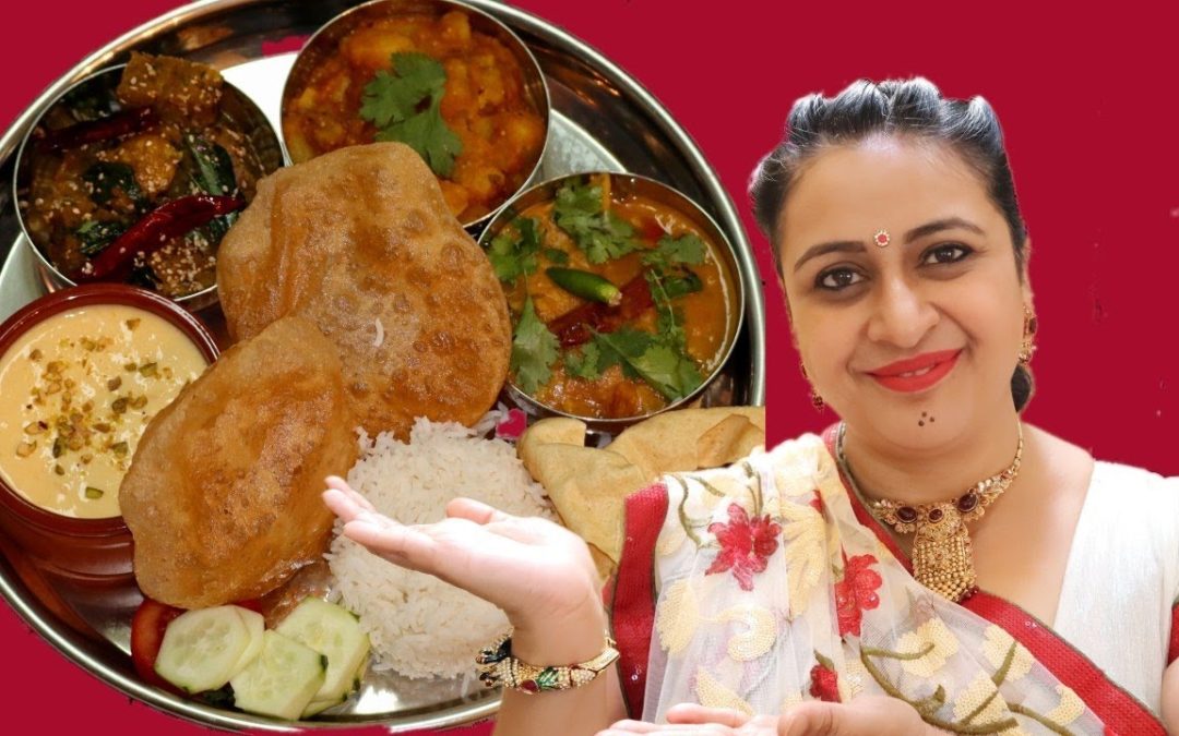 Gujarati Thali For Summer | Easy Gujarati Thali | Gujarati Recipes | Simple Living Wise Thinking