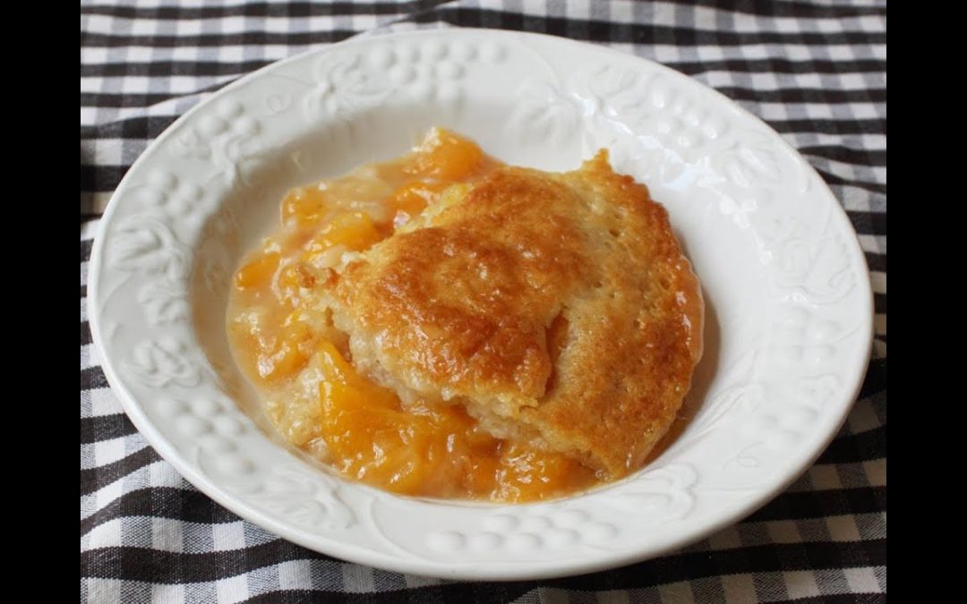 Peach Cobbler Recipe – Summer Peach Dessert Special!
