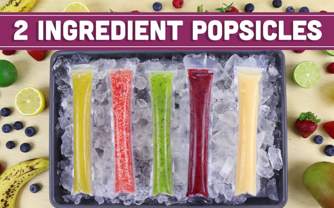 2 Ingredient Summer Popsicles! Easy Vegan Recipes – Mind Over Munch