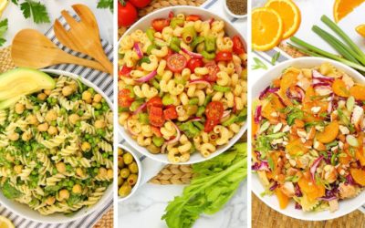 3 Pasta Salad Recipes | No Mayo + Easy Summer Entertaining