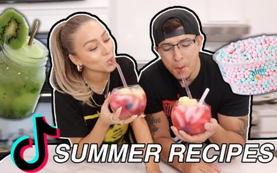 Trying TIK TOK SUMMER RECIPES | YesHipolito