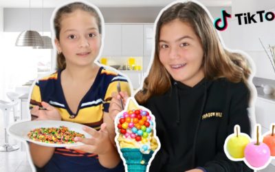 Testing TikTok SUMMER Recipes… Disney’s Secret Dole Whip Recipe Revealed | SISTER FOREVER