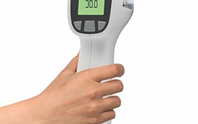 Forhead Thermometer for Adults, (Batteries Not Included), Non-Contact Thermometer for Adults and Babies, Accurate and Instant Readings