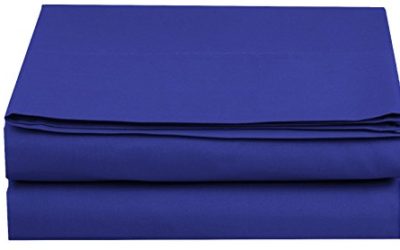 Elegant Comfort Luxury Fitted Sheet on Amazon Wrinkle-Free 1500 Thread Count Egyptian Quality 1-Piece Fitted Sheet, Queen Size, Royal Blue