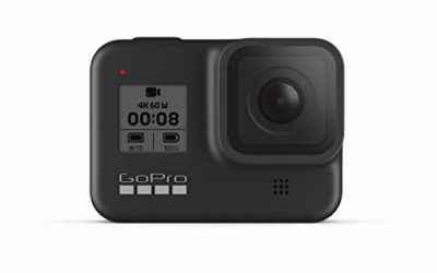 GoPro HERO8 Black – Waterproof Action Camera with Touch Screen 4K Ultra HD Video 12MP Photos 1080p Live Streaming Stabilization