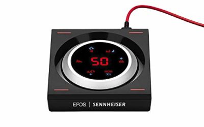 EPOS I Sennheiser GSX 1200 PRO Gaming Audio Amplifier/External Sound Card, with 7.1 Surround Sound, Daisy Chain, Gaming DAC and EQ, Headphone amp Compatible with Windows, Mac, Laptops and Desktops.