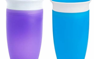 Munchkin Miracle 360 Sippy Cup, Blue/Purple, 10 Oz, 2 Count