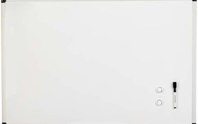 AmazonBasics Magnetic Framed Dry Erase White Board, 24 x 36 Inch