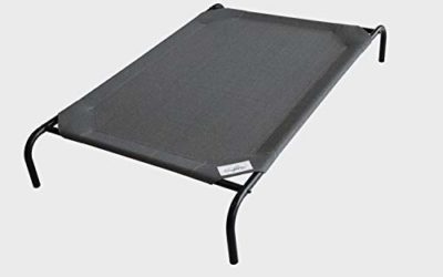 Coolaroo The Original Elevated Pet Bed, Large Gunmetal