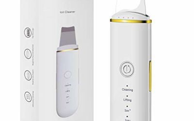 GUGUG Skin Scrubber – Skin Spatula, Blackhead Remover Pore Cleaner with 4 Modes, Facial Scrubber Spatula, Comedones Extractor for Facial Deep Cleansing