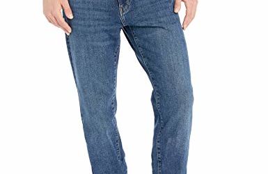 Amazon Essentials Men's Athletic-Fit Stretch Jean, Vintage Light Wash 31W x 28L