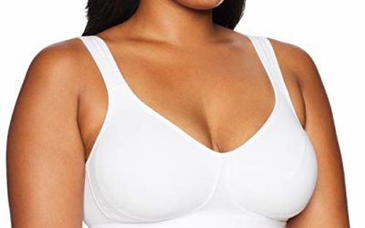 Playtex womens 18 Hour Ultimate Lift and Support Wire Free Bra, White – Cotton Stretch, 38C