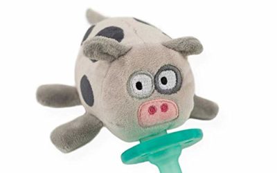 WubbaNub Infant Pacifier – DADA Moo Cow by Jimmy Fallon