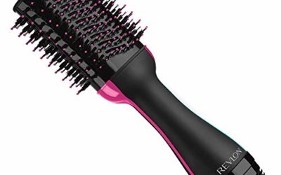 Revlon One-Step Hair Dryer And Volumizer Hot Air Brush, Black (Packaging May Vary)