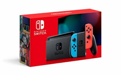 Nintendo Switch with Neon Blue and Neon Red Joy‑Con – HAC-001(-01)