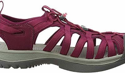 KEEN Womens Whisper Sandal,Beet Red/Honeysuckle,8 M US
