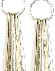 Lucky Brand Metal Paddle Drop Earrings