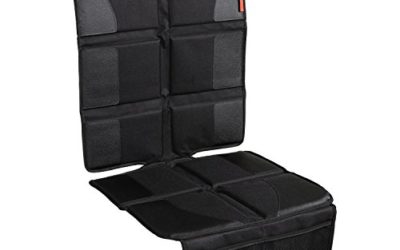 Lusso Gear Car Seat Protector with Thickest Padding – Featuring XL Size (Best Coverage Available), Durable, Waterproof 600D Fabric, PVC Leather Reinforced Corners & 2 Large Pockets for Handy Storage