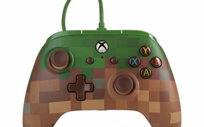 PowerA Enhanced Wired Controller for Xbox One – Minecraft Grass Block